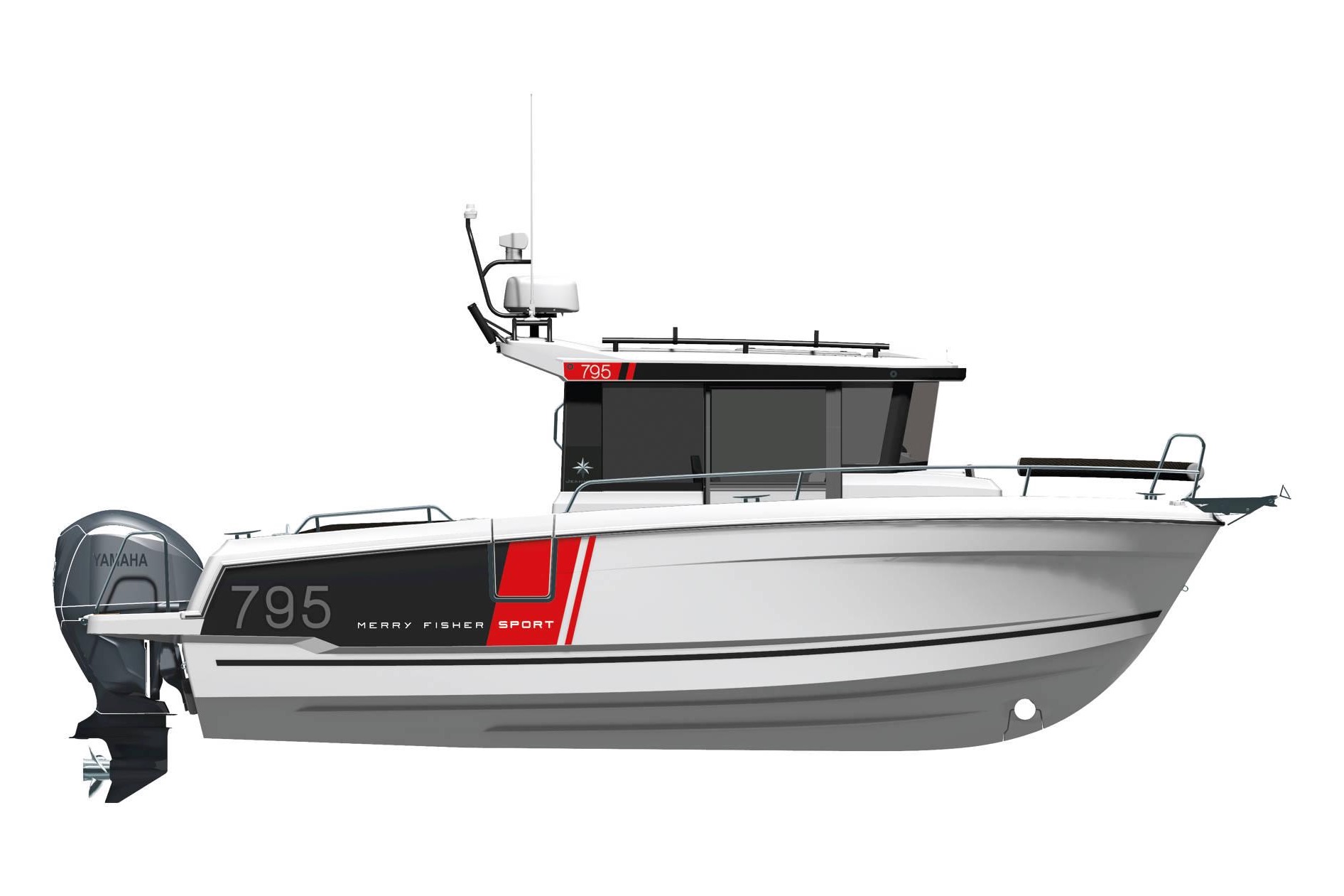 JEANNEAU MERRY FISHER 795 SPORT drawing